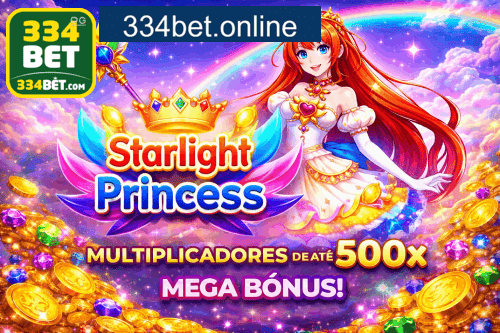 Starlight Princess - Slot game com multiplicadores na 334BET